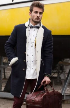 Salt & Hide Bracelet En Cuir Vert Reeve -Bagues Magasin greenbracelet3