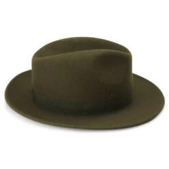 Fawler Fedora Fido Alessandria En Laine Verte 10 Fawler Fedora Fido Alessandria En Laine Verte -Bagues Magasin hat 1 3 copy 1