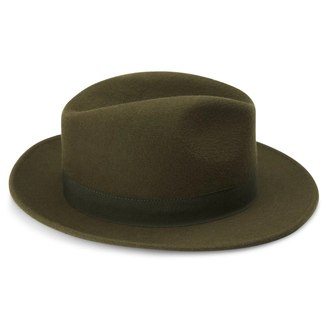 Fawler Fedora Fido Alessandria En Laine Verte 5 Fawler Fedora Fido Alessandria En Laine Verte – Image 3