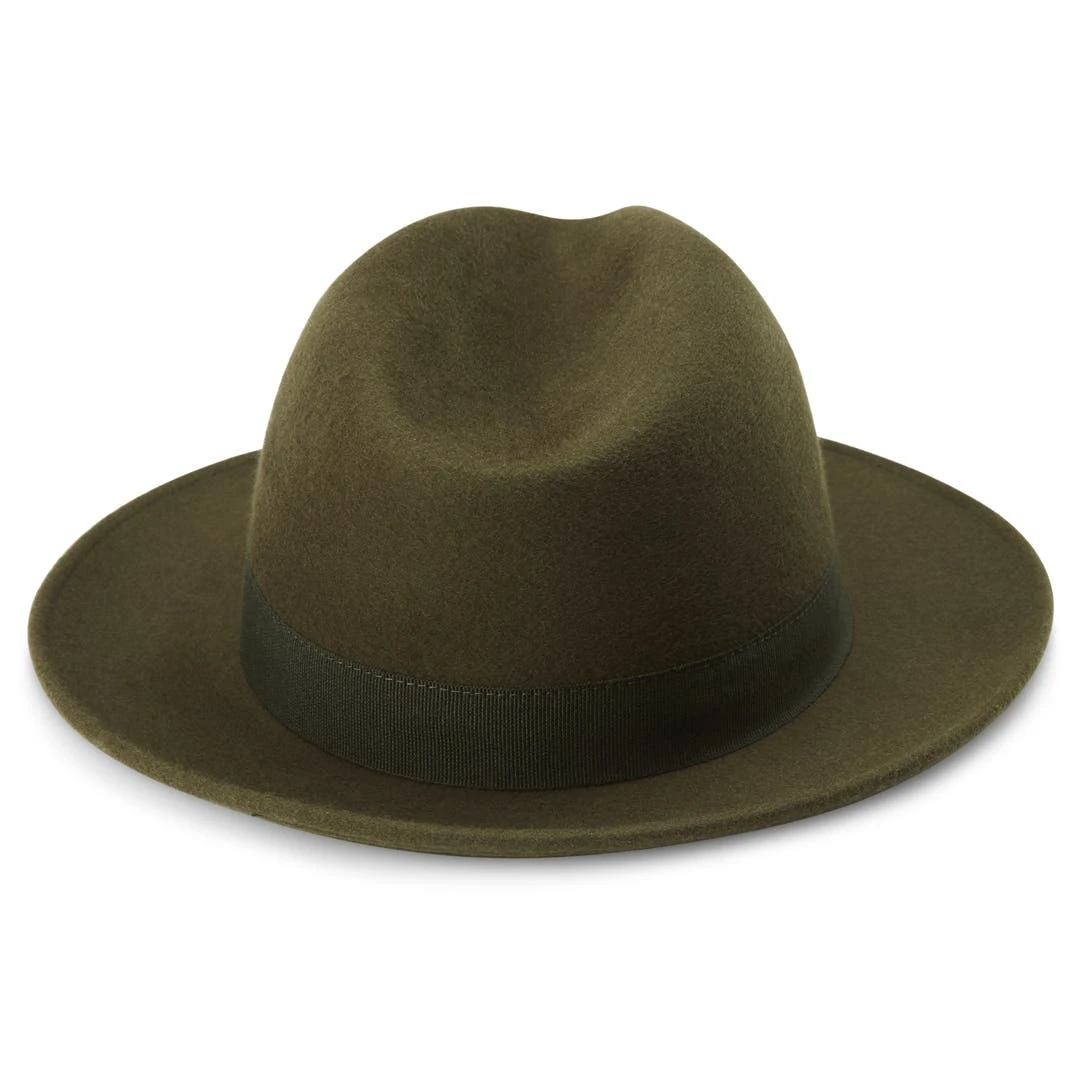 Fawler Fedora Fido Alessandria En Laine Verte 6 Fawler Fedora Fido Alessandria En Laine Verte – Image 4