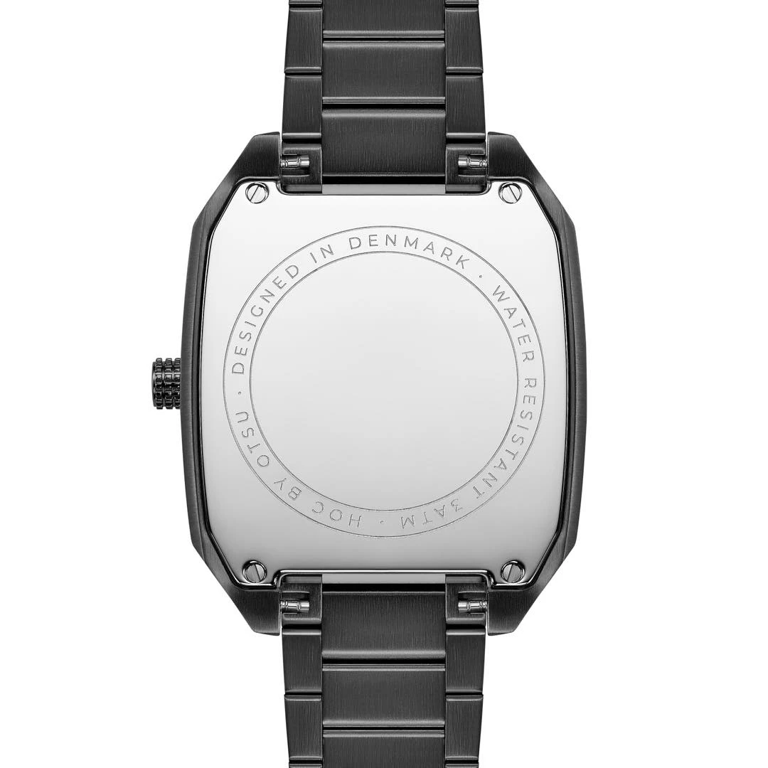 Otsu Hoc | Montre à Demi-cadran En Acier Inoxydable Gris Bronze 6 Otsu Hoc | Montre à Demi-cadran En Acier Inoxydable Gris Bronze – Image 4