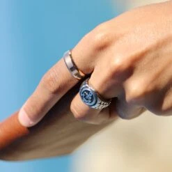 SteelCZ Bague En Acier Le Marin -Bagues Magasin img 2261 v2