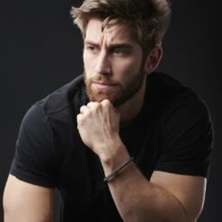 Lucleon Bracelet Câble Noir Et Argenté -Bagues Magasin jwm megashoot brace 1 9723 1