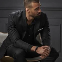 Lucleon Bracelet En Cuir Et En Acier Noir Icon 12 Lucleon Bracelet En Cuir Et En Acier Noir Icon -Bagues Magasin jwm megashoot bracelets 20261 1.2