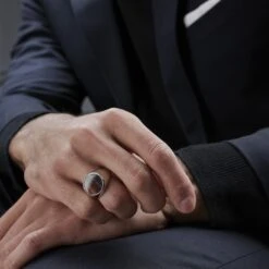 Lucleon Bague Argentée Lanty Makt -Bagues Magasin jwm megashoot rings 1 20799