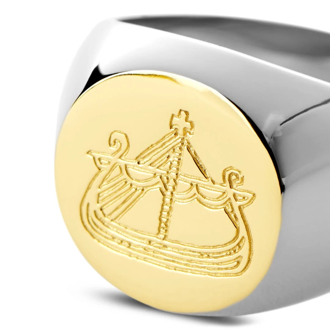 Lucleon Bague Dorée Et Argentée Lorne Makt 4 Lucleon Bague Dorée Et Argentée Lorne Makt – Image 2