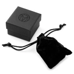 Lucleon Hyperan | Anneau Noir En Titane Avec Motif Ovale - 8 Mm 9 Lucleon Hyperan | Anneau Noir En Titane Avec Motif Ovale - 8 Mm -Bagues Magasin ll box 1 16