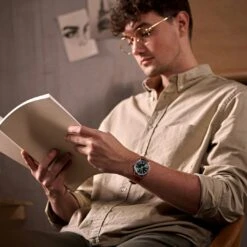 Fawler Paz | Montre Habillée Verte à Une Seule Aiguille En Acier Inoxydable -Bagues Magasin rel paz 27384 simon ccmodel 1x1 5 copy