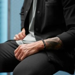 Lucleon Bracelet En Métal Tressé Noire Corwin Amager - 10 Mm 11 Lucleon Bracelet En Métal Tressé Noire Corwin Amager - 10 Mm -Bagues Magasin rst acpa collectionpage black 23149 bjarkejohansen 2