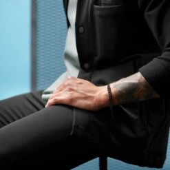 Lucleon Bracelet Couleur Gris Gunmetal Carlos Amager à Double Maille Gourmette -Bagues Magasin rst acpa collectionpage black 23194 bjarkejohansen 1