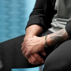 Lucleon Bracelet à Chaîne Torsadée Couleur Arc-en-ciel Cedric Amager -Bagues Magasin rst acpa collectionpage rainbow 23089 bjarkejohansen 2