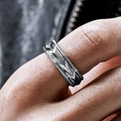 Lucleon Anneau En Acier Pearce Punctum -Bagues Magasin rst drop5 ll pearce indu rings 24757 bjoernvalentine 1x1 3bm