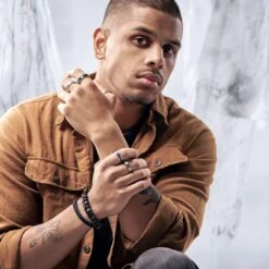 Lucleon Anneau Aesop Keith Argenté Et En Titane Noir -Bagues Magasin rst ll aesop rings xxxx bundle 2ab asbjoernb 1x1 4 1