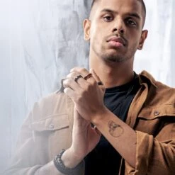 Lucleon Anneau Aesop En Bois Et Titane -Bagues Magasin rst ll aesop rings xxxx bundle 4a asbjoernb 1x1 1