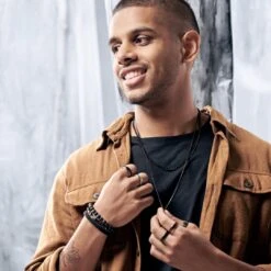 Lucleon Anneau Aesop Cade En Titane Noir -Bagues Magasin rst ll aesop rings xxxx bundle 4c asbjoernb 1x1 1