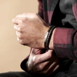 Lucleon Bracelet Collins En Cuir Marron - 6 Mm -Bagues Magasin rst ll collins bracelets productpage 24631 bjoernvalentine 2