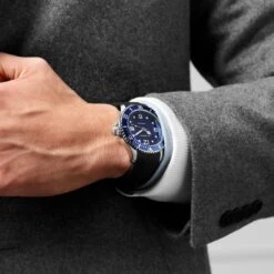 Seizmont Montre En Acier Inoxydable Devan Tide -Bagues Magasin rst megashoot 0 3 watch deltatie bluesilverrubber22376 bjarkejohansen 2