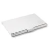 Lucleon Porte-cartes En Acier Argenté -Bagues Magasin silver 1 1