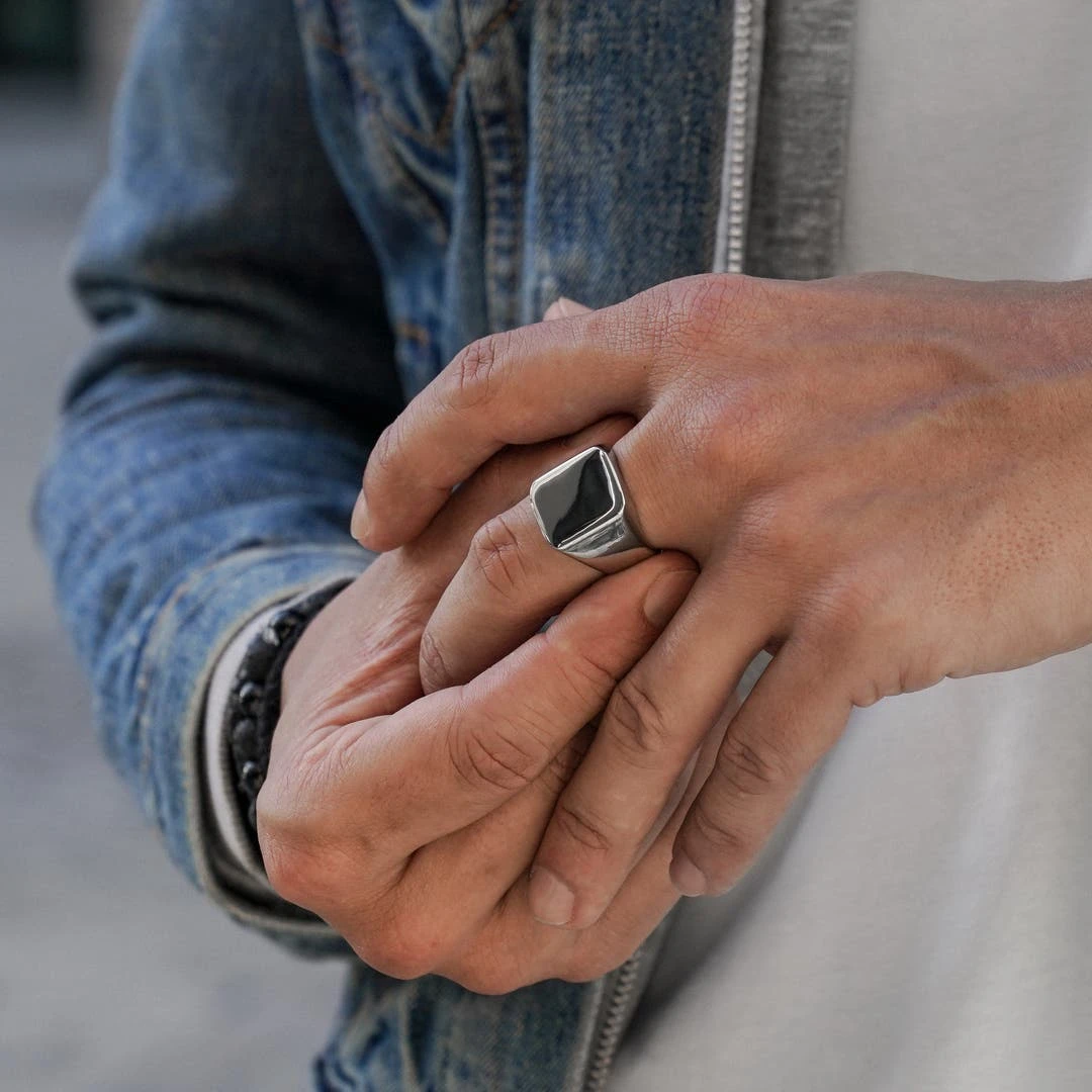 Lucleon Chevalière Liam En Acier 5 Lucleon Chevalière Liam En Acier – Image 3