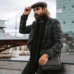 Lucleon Portefeuille En Cuir Noir Ergonomique -Bagues Magasin square 1 119