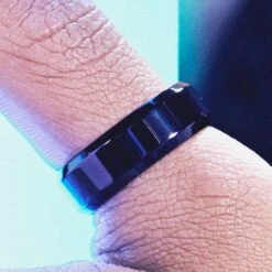 Lucleon Ferrum | Anneau Noir En Céramique Brossée à Bords Biseautés Polis - 8 Mm 13 Lucleon Ferrum | Anneau Noir En Céramique Brossée à Bords Biseautés Polis - 8 Mm -Bagues Magasin ste ll ferrum rings asbj rn 25597 1x1 49bm 1