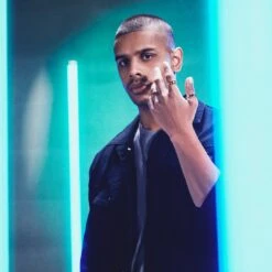 Lucleon Ferrum | Anneau à Double Rainure En Acier Inoxydable Brossé Et Poli Couleur Or Rose - 8 Mm -Bagues Magasin ste ll ferrum rings asbj rn 25710 25532 25761 1x1 4 1