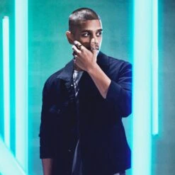 Lucleon Ferrum | Anneau De Couleur Noire à Bande Centrale Argentée En Métal Poli - 6 Mm -Bagues Magasin ste ll ferrum rings asbj rn 25780 25472 25608 1x1 22