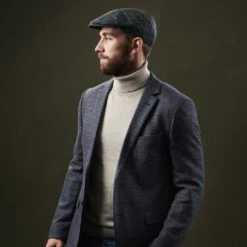 Fawler Casquette Plate Fido Ivy En Tartan Vert -Bagues Magasin ste megashoot hats 17191 14