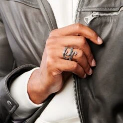 Moody Mason Bague Argenté Le Tentacule -Bagues Magasin ste mm sandros nathanwilliam 23580 16