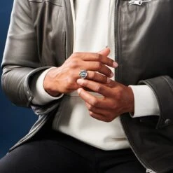 Moody Mason Chevalière Argentée Le Scorpion -Bagues Magasin ste mm sandros nathanwilliam 23616 6