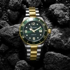 Seizmont Montre En Acier Inoxydable Damian Tide -Bagues Magasin ste nl wk 10 22368